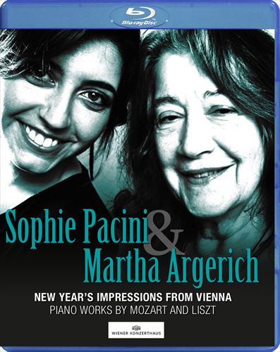 マルタ・アルゲリッチ & ゾフィー・パチーニ / ウィーンから年頭に寄せて (Sophie Pacini & Martha Argerich / New Year’s Impressions From Vienna) [Blu-ray] [Import] [Live] [日本語帯・解説付]